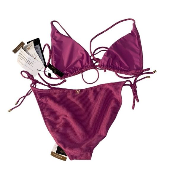 VIX Paula Hermanny Swimwear Kayla Lotus Bikini Set - Picture 4 of 7